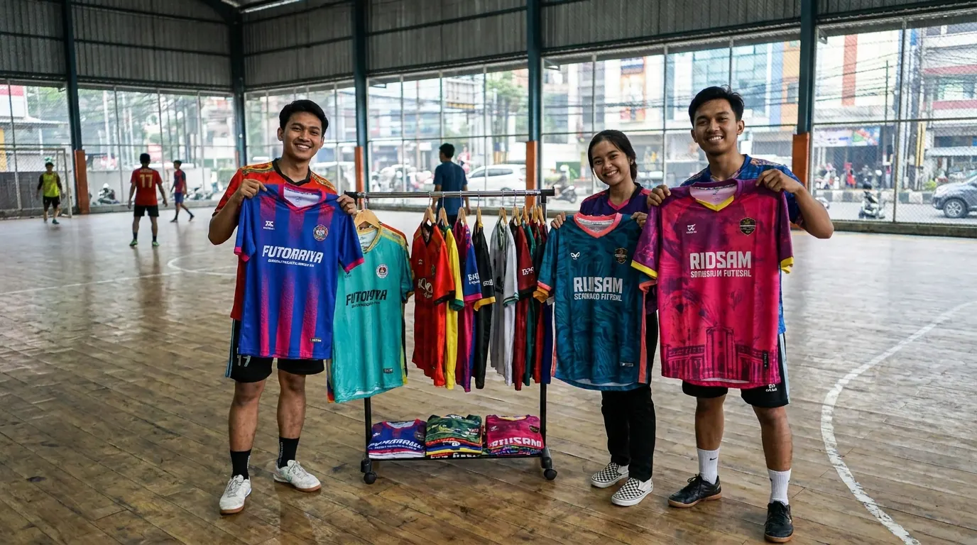 Desain Jersey Futsal Keren: Prinsip Warna, Motif, dan Identitas Tim