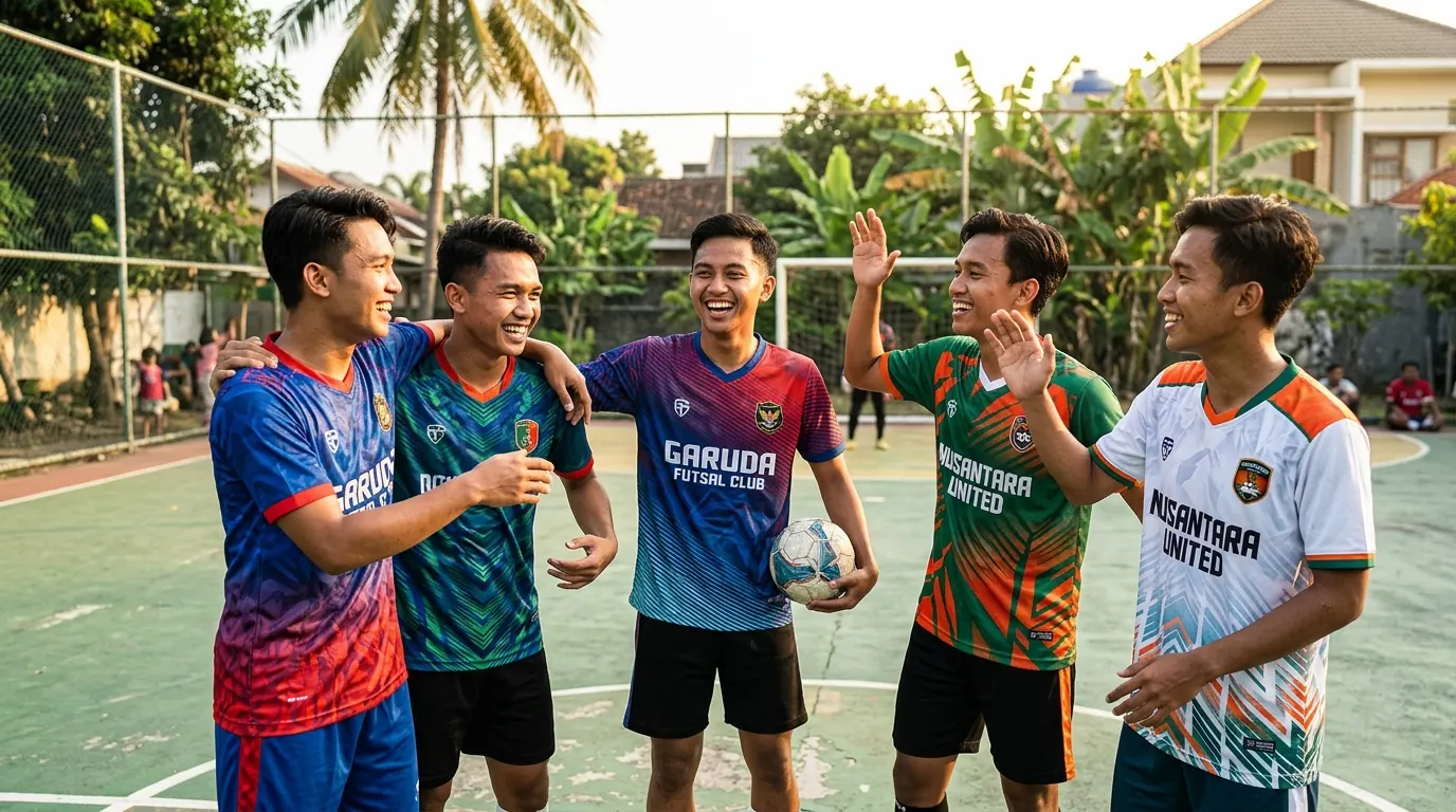 Jersey Futsal untuk Sekolah, Komunitas, dan Kantor