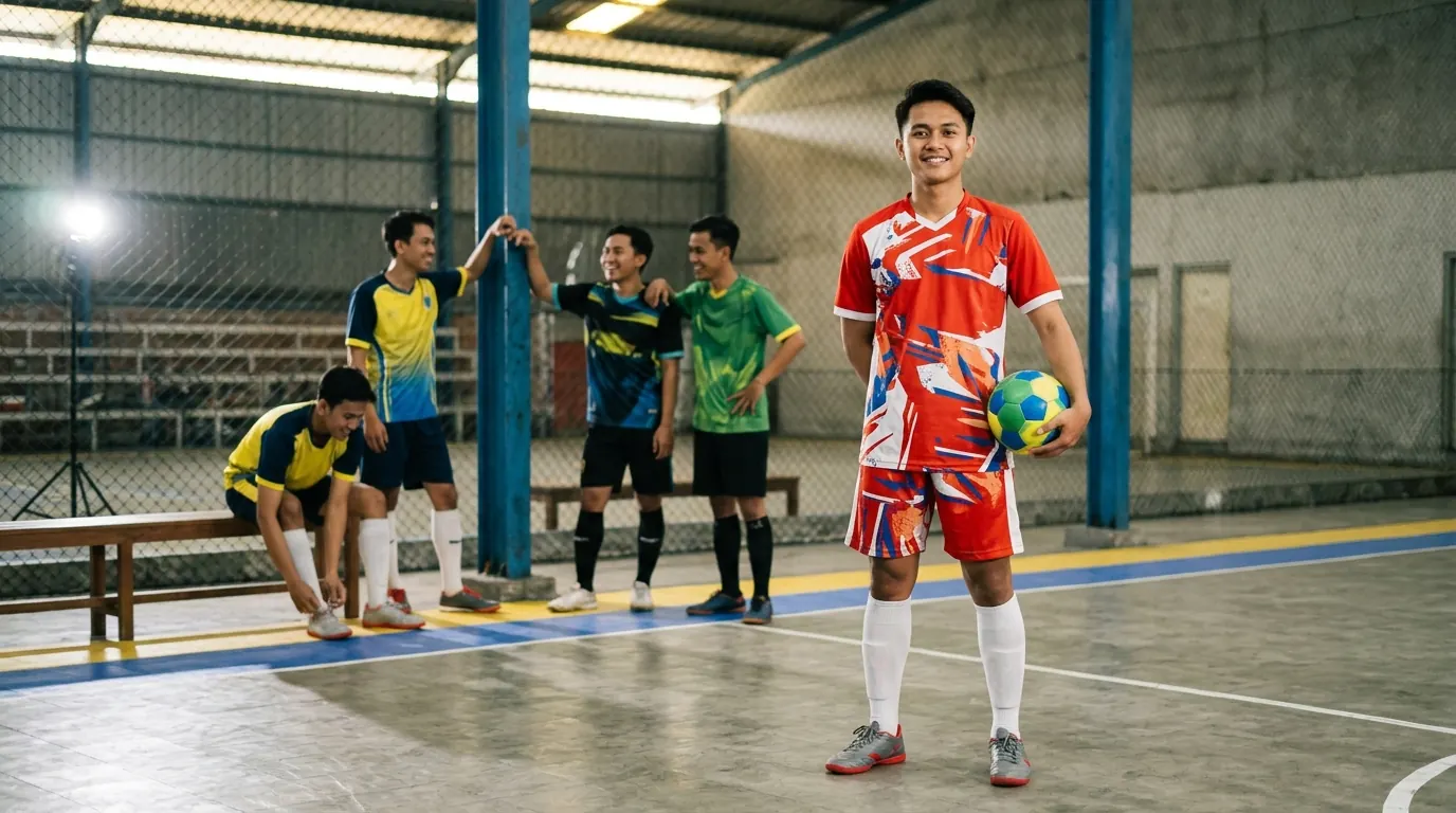 Pembuatan jersey futsal murah ZipZip